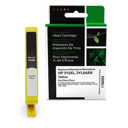 Clover Imaging Group Imaging Remanufactured High Yield Yellow Ink Cartridge 118283